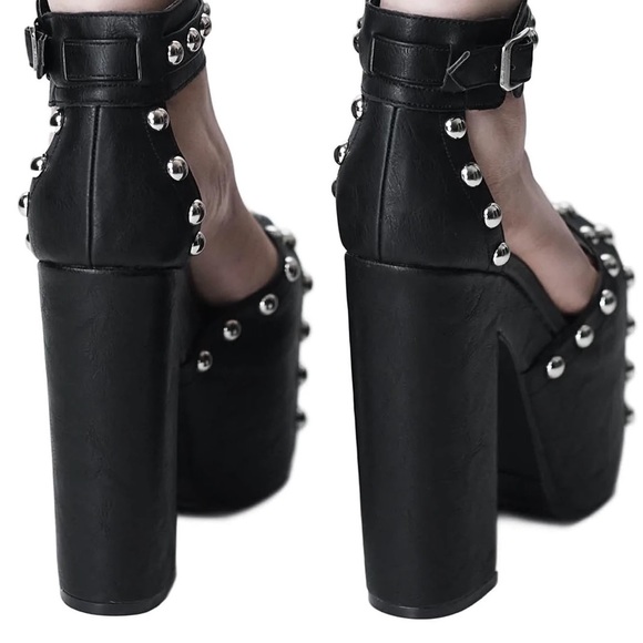 KILLSTAR STEVIE PLATFORMS SIZE 8 - Picture 4 of 16